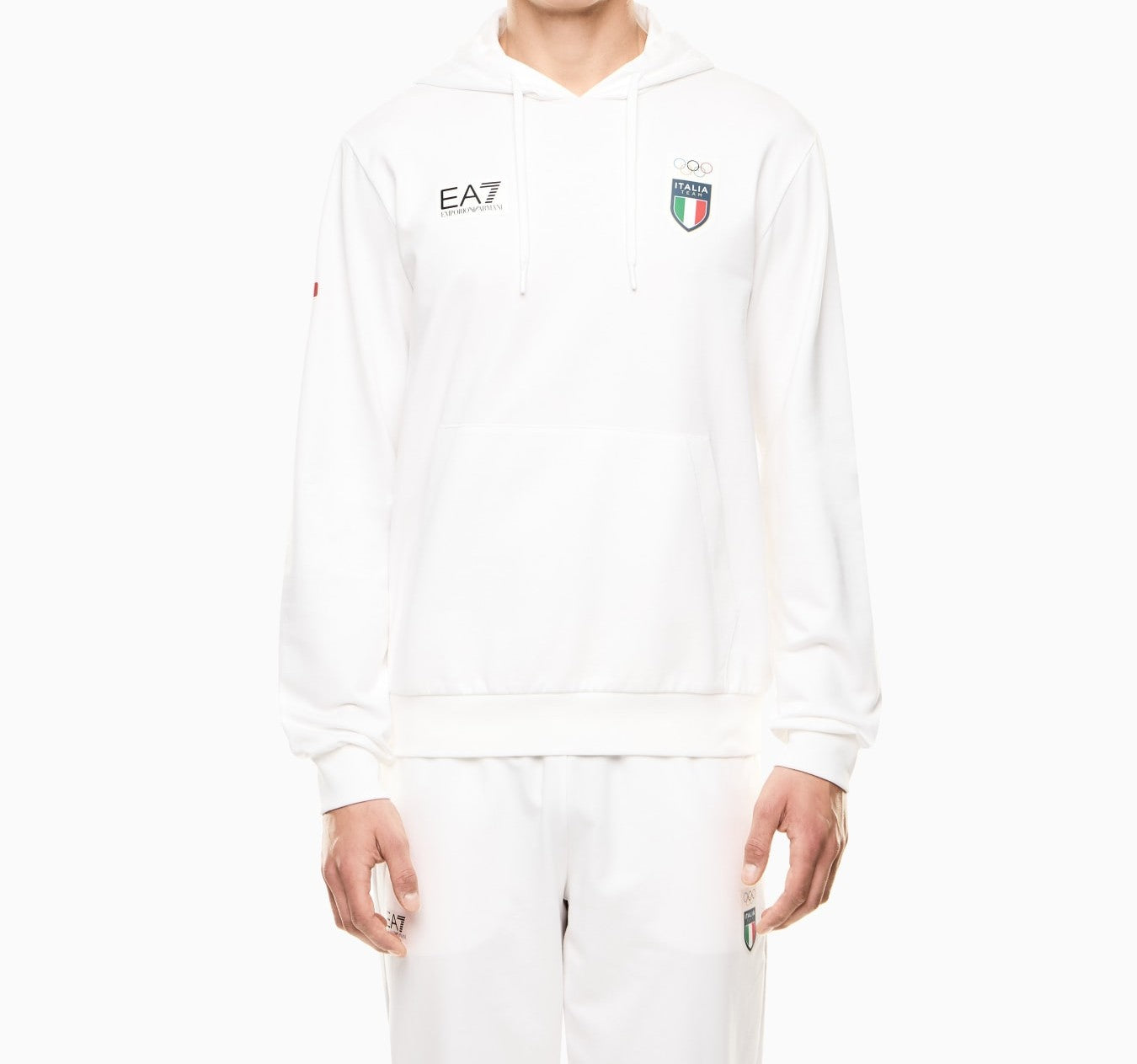 CAPSUL OLIMPIADI MILANO-CORTINA 2026  SWEATSHIRT EA7 by EMPORIO ARMANI