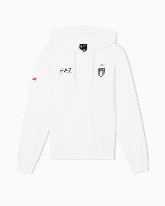 CAPSUL OLIMPIADI MILANO-CORTINA 2026  SWEATSHIRT EA7 by EMPORIO ARMANI